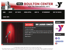 Tablet Screenshot of boultoncenter.org
